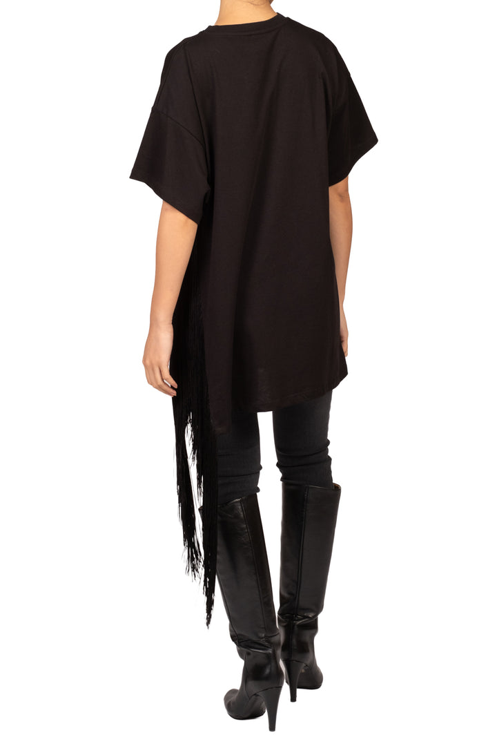 Vicolo - T- Shirt lunga con frange  Art. UAC0165