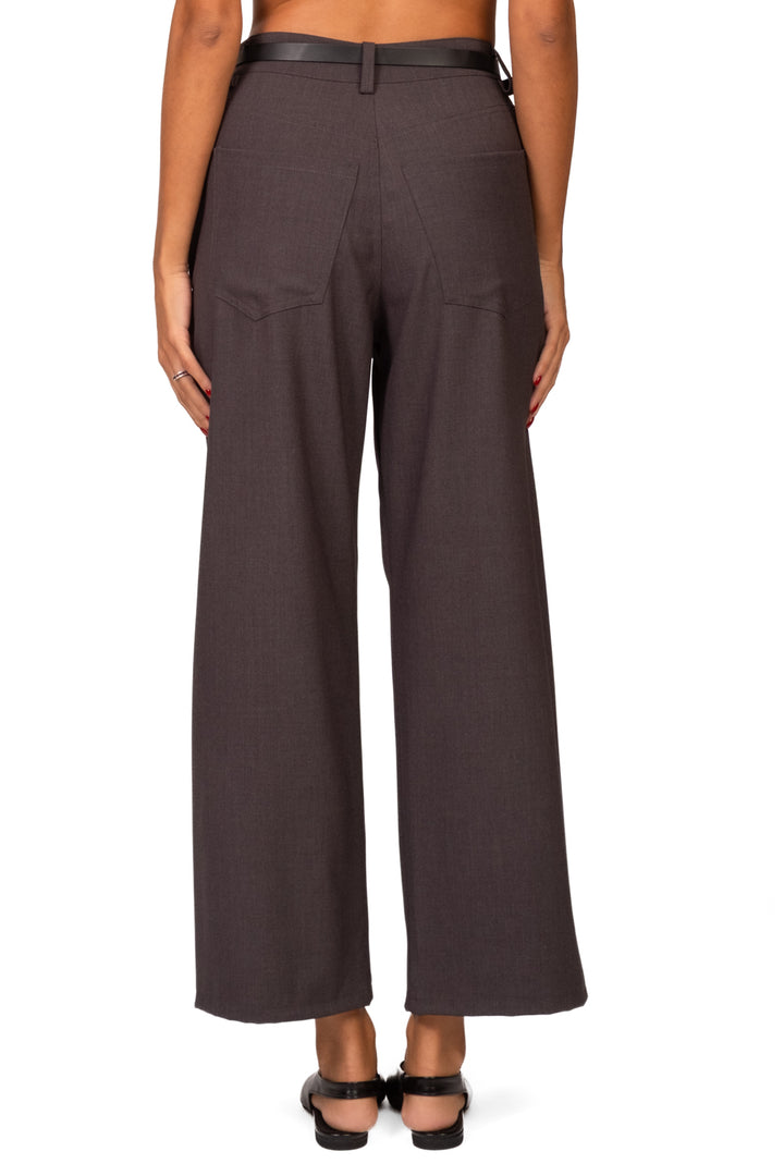 Tensione In - Pantalone barrel con cintura Art. W26P668