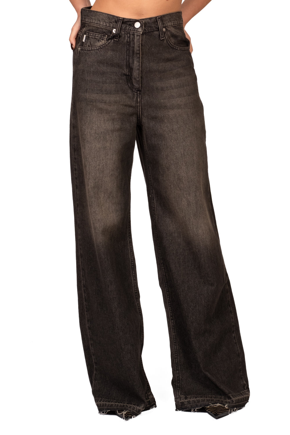 Vicolo - Jeans palazzo ROSA - denim Art. DAC5191
