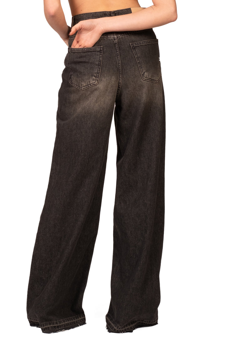 Vicolo - Jeans palazzo ROSA - denim Art. DAC5191