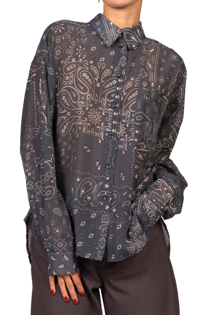 Tensione In - Camicia fantasia bandana Art. W26C708