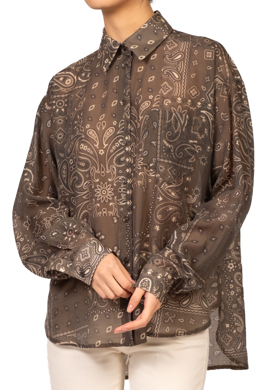 Tensione In - Camicia fantasia bandana Art. W26C708