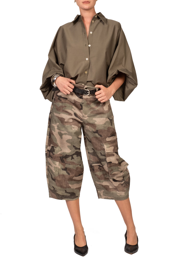 Tensione In - Camicia manica palloncino Art. 40432