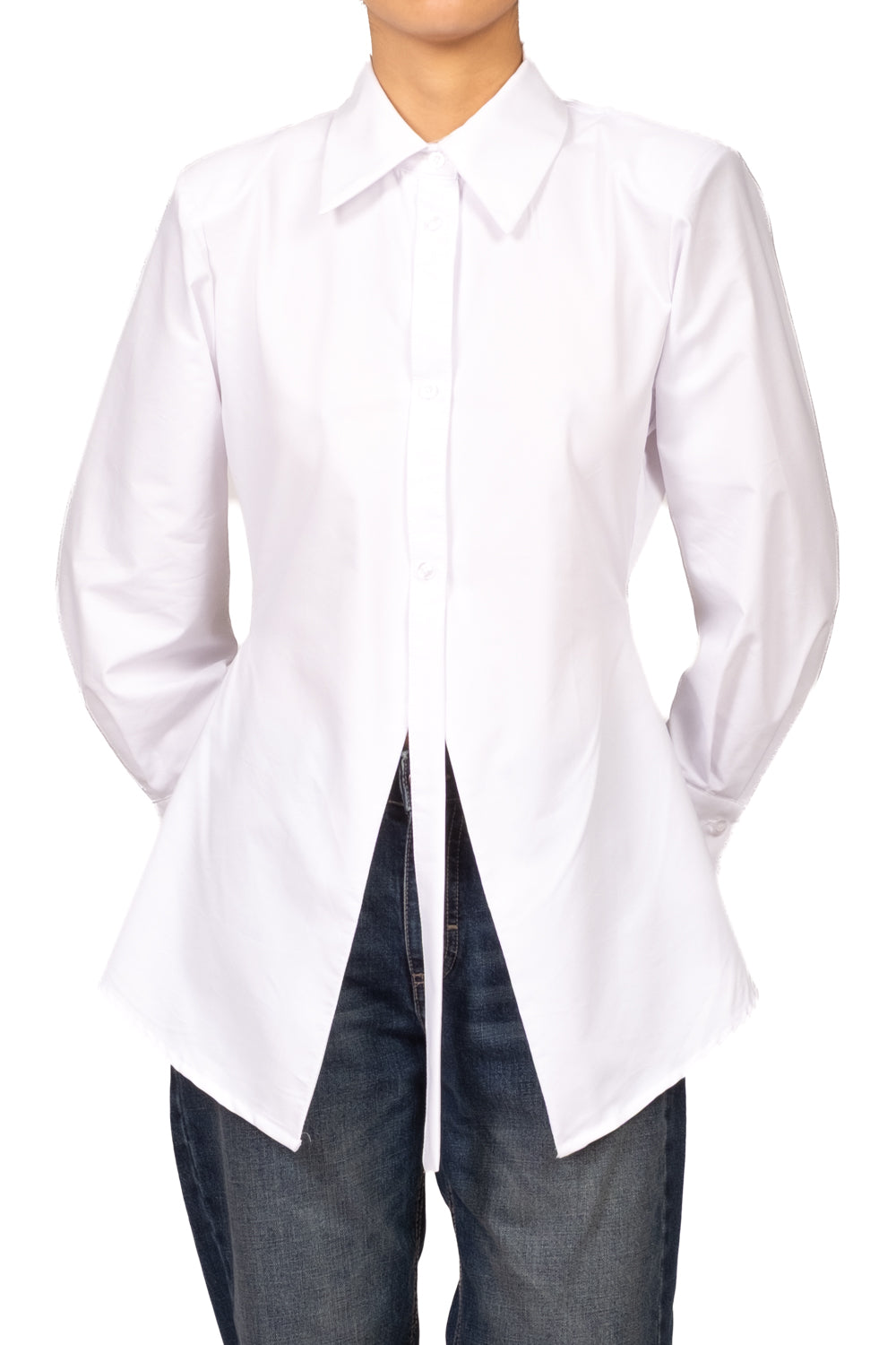 Tensione In - Camicia spacchi con spalline Art. FW260083