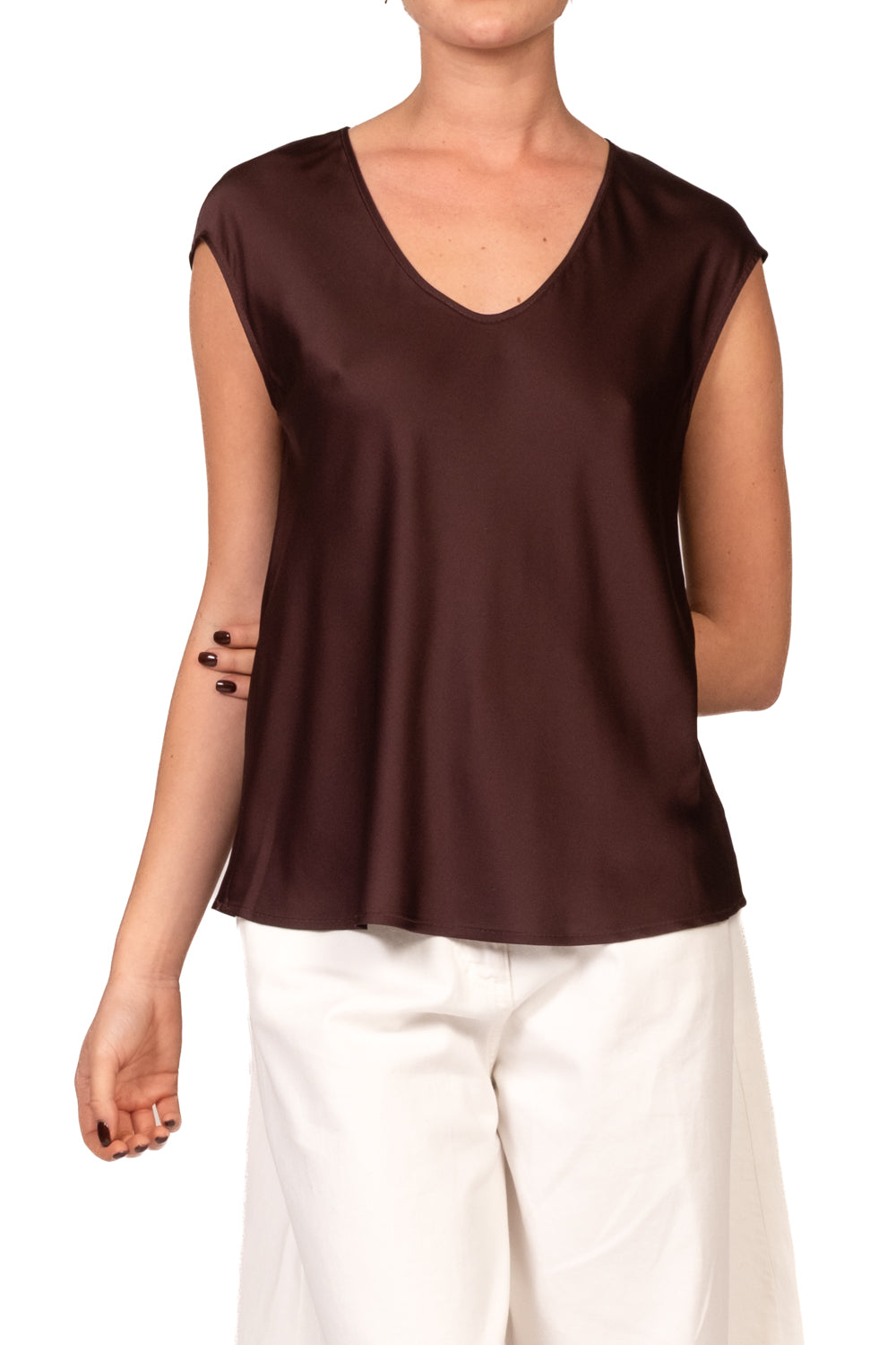 Imperial - Blusa satin scollo V Art. REH0MDG