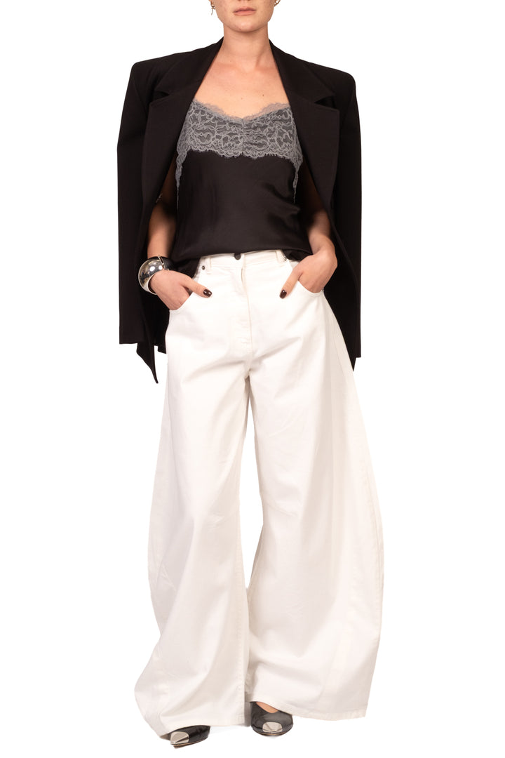 Vicolo - Top satin con pizzo Art. TAC1276
