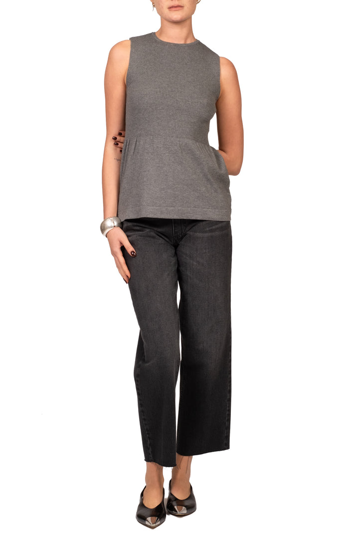Kontatto - Top in maglia svasato Art. 3M1925NI