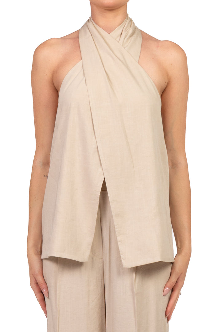 Dixie - Completo top incrociato e pantalone Art. R845A103/P845A269