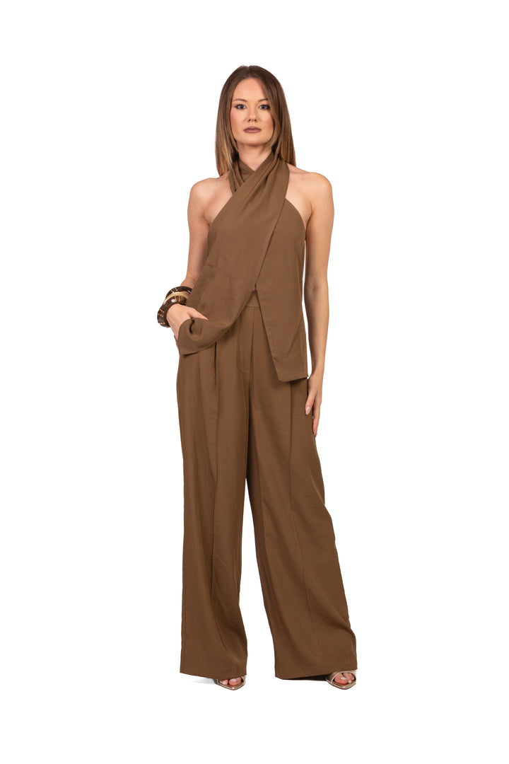 Dixie - Completo top incrociato e pantalone Art. R845A103/P845A269