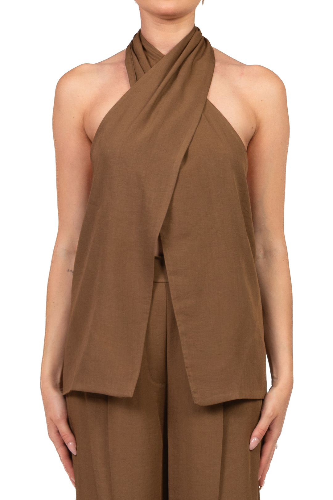 Dixie - Completo top incrociato e pantalone Art. R845A103/P845A269
