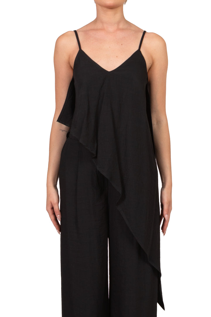 Dixie - Completo top asimmetrico e pantalone Art. R845A102/P845A269