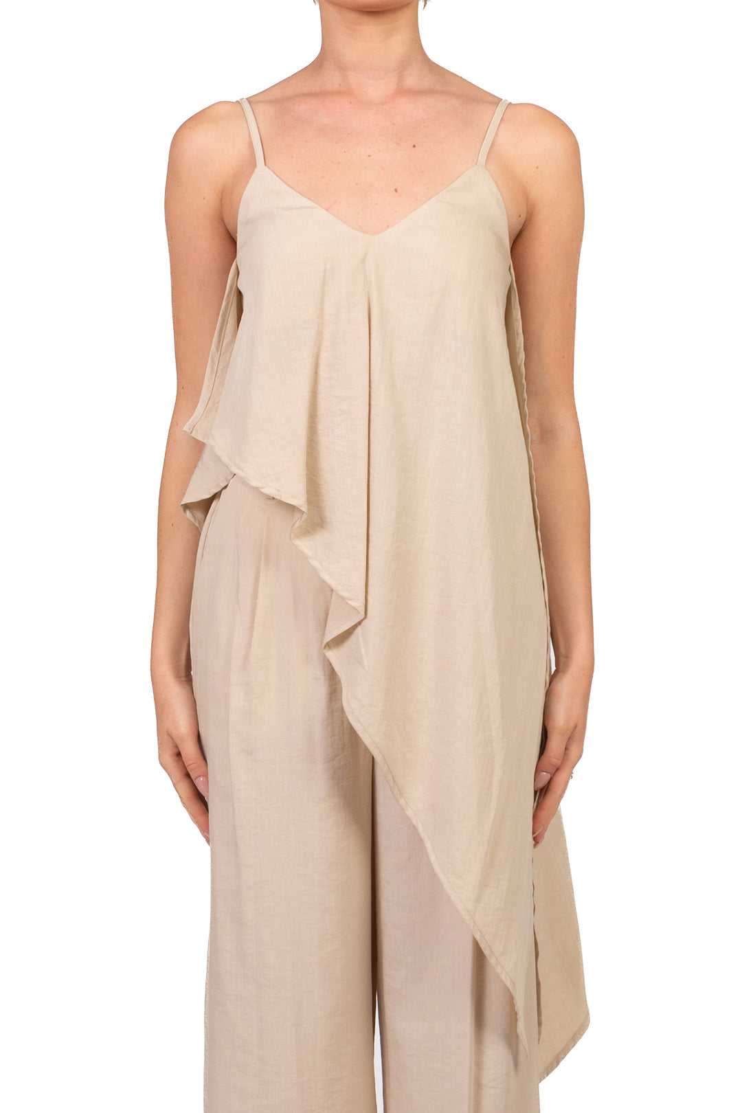 Dixie - Completo top asimmetrico e pantalone Art. R845A102/P845A269