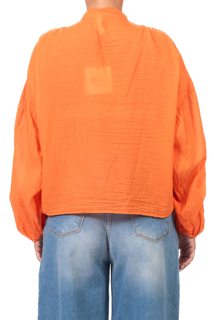 Tensione In - Camicia in mussola manica palloncino Art. PE260303