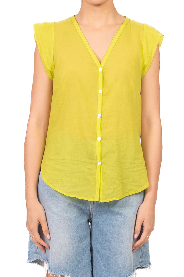 Tensione In - Camicia mussola smanicata Art. H094C35R-PE26