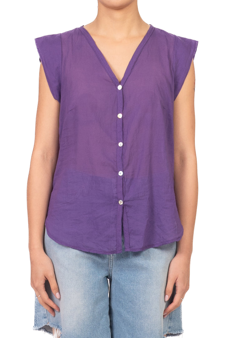 Tensione In - Camicia mussola smanicata Art. H094C35R-PE26