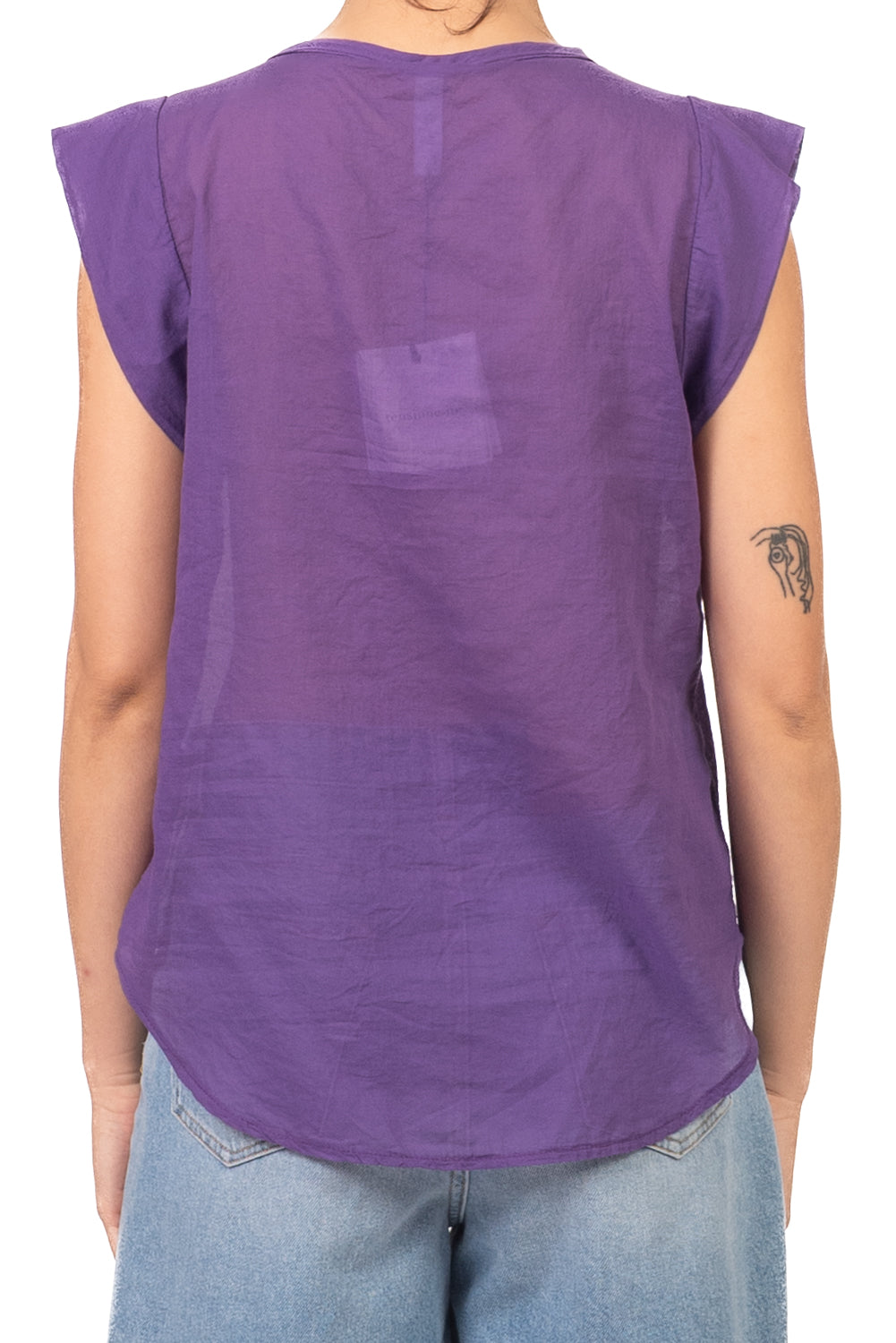 Tensione In - Camicia mussola smanicata Art. H094C35R-PE26