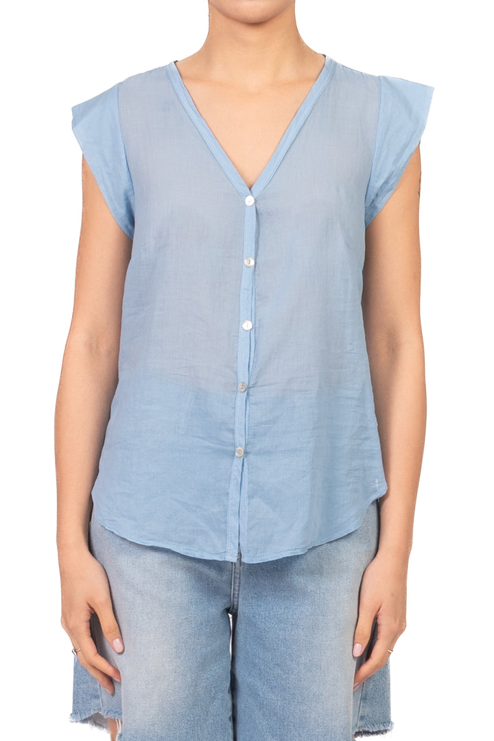 Tensione In - Camicia mussola smanicata Art. H094C35R-PE26