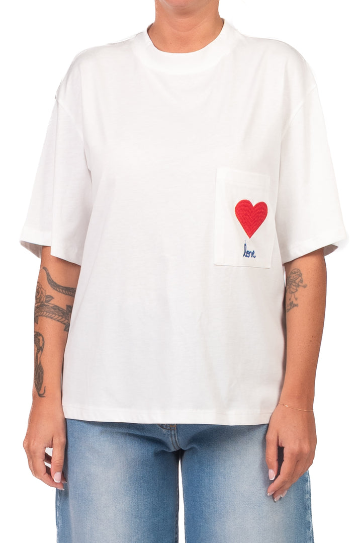 Tensione In - T-Shirt taschino ricamato Art. PE260367