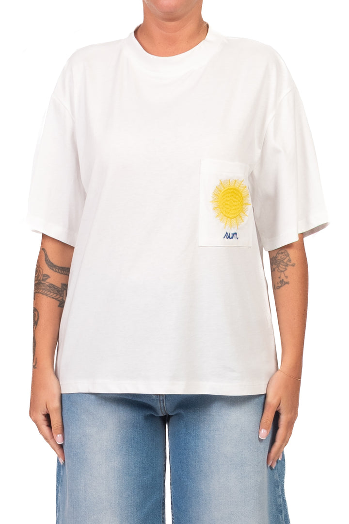 Tensione In - T-Shirt taschino ricamato Art. PE260367
