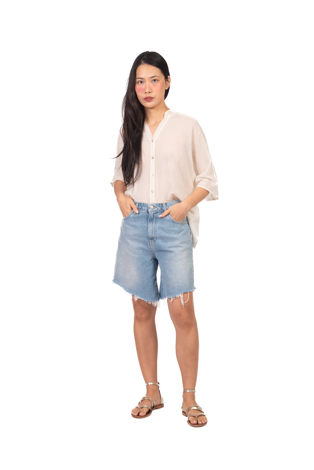 Tensione In - Camicia mussola mezza manica  Art. G492C35R-PE26