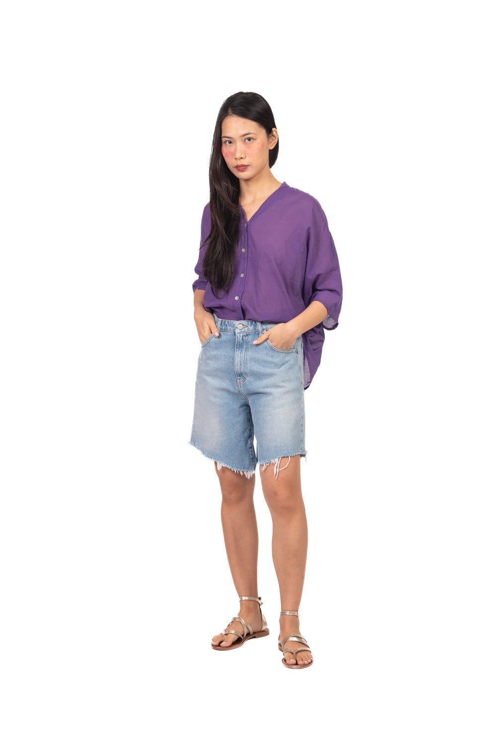 Tensione In - Camicia mussola mezza manica  Art. G492C35R-PE26