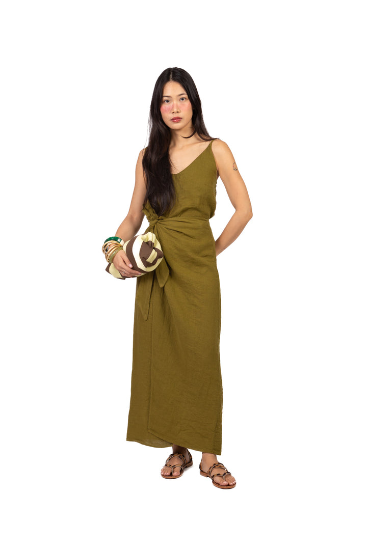 Have One - Top bretella misto lino Art. RMA-Q319