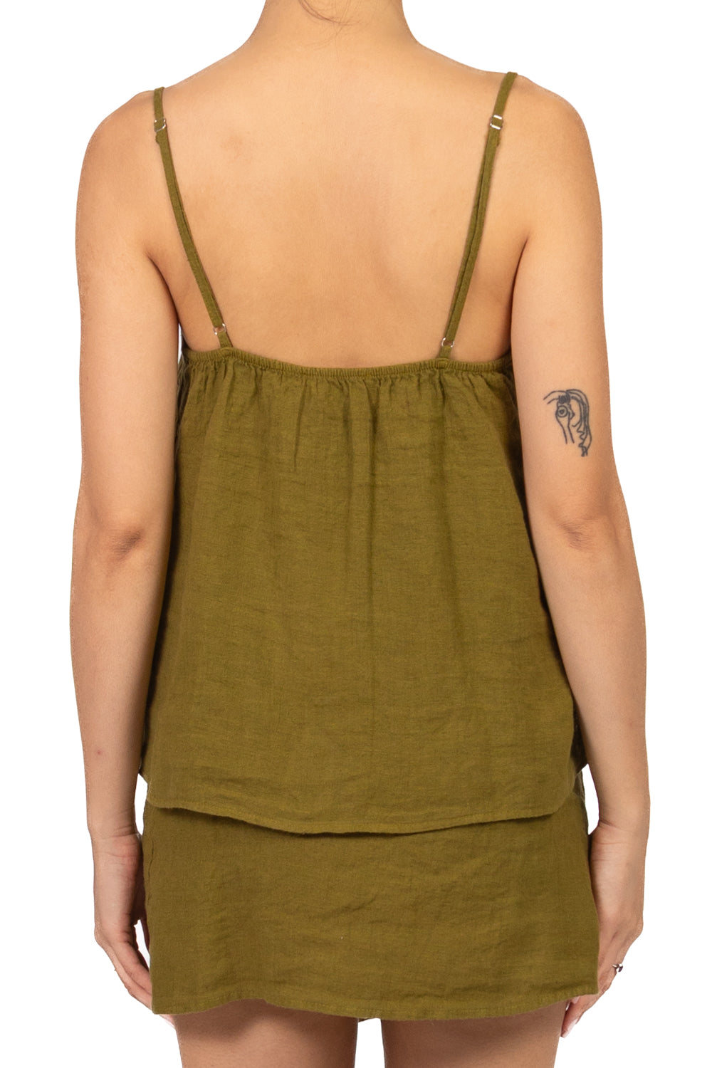 Have One - Top bretella misto lino Art. RMA-Q319