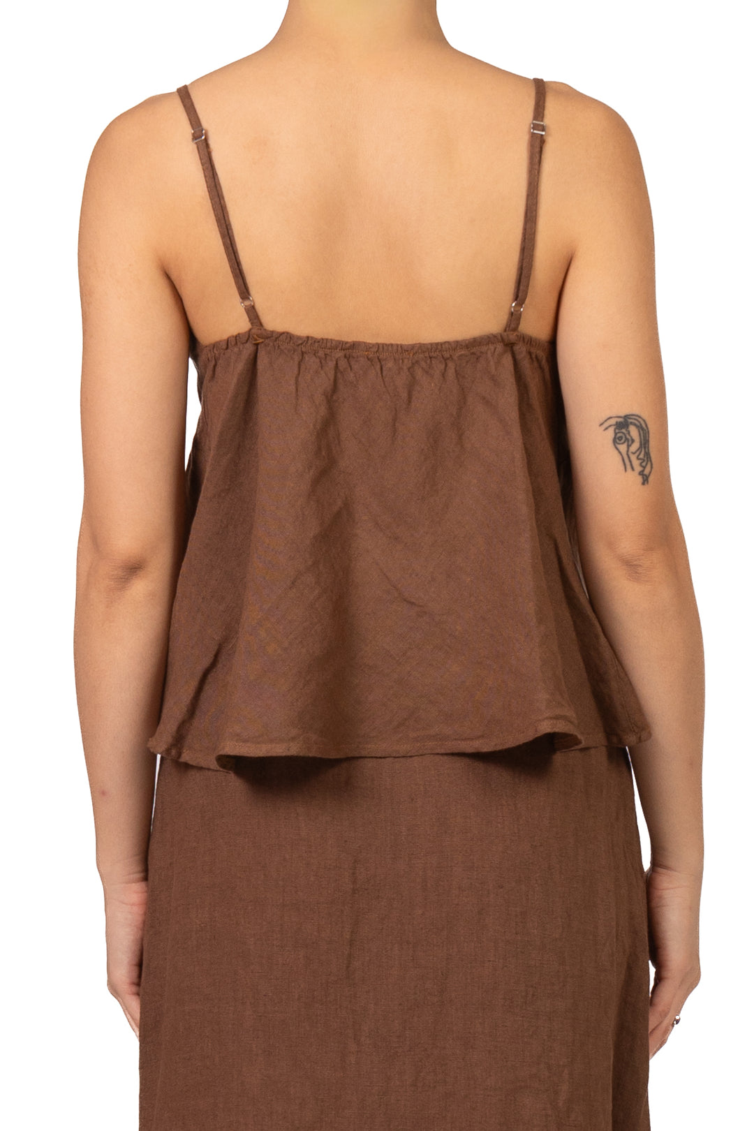 Vicolo - Top bretella in lino Art. TAB3109