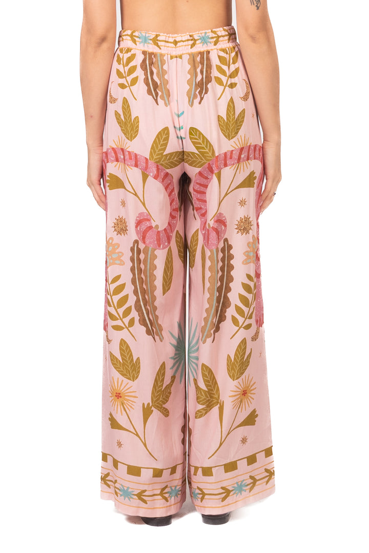 Have One - Pantalone palazzo fantasie tigre Art. PVS-Q703