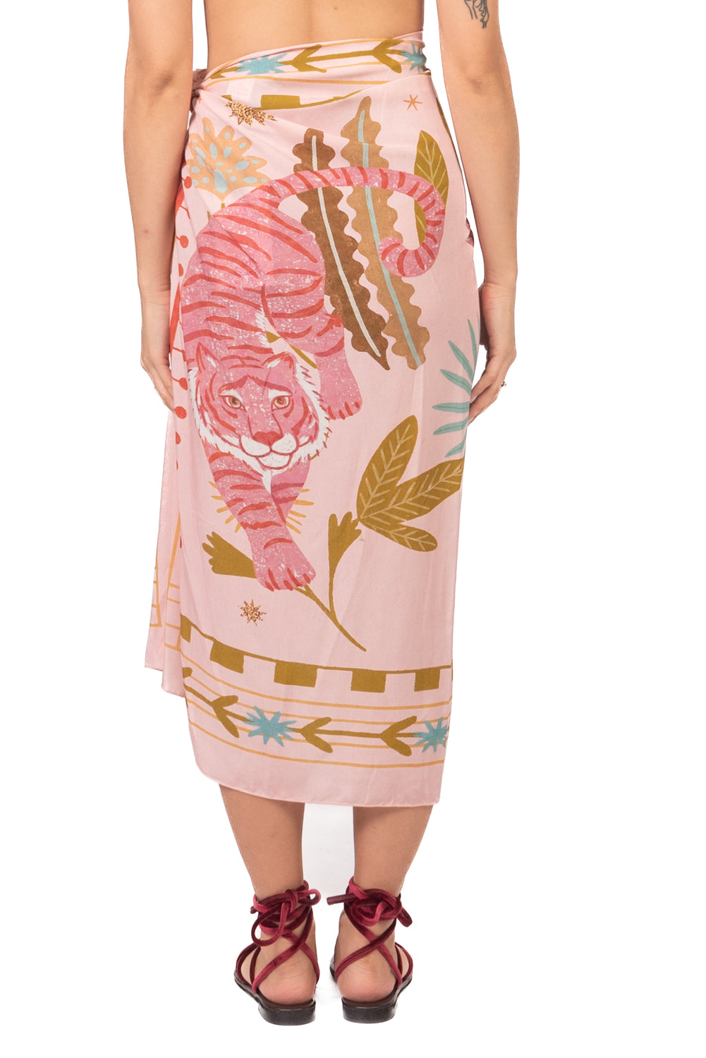 Have One - Gonna lunga pareo tigre Art. GVS-Q229