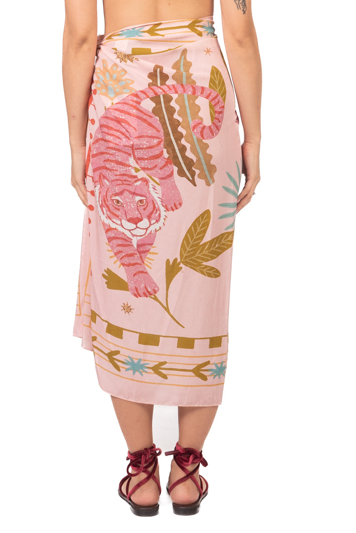 Have One - Gonna lunga pareo tigre Art. GVS-Q229