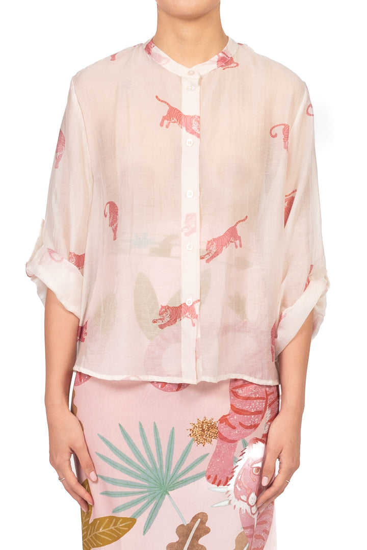 Have One - Camicia fantasia tigre Art. CVS-Q469