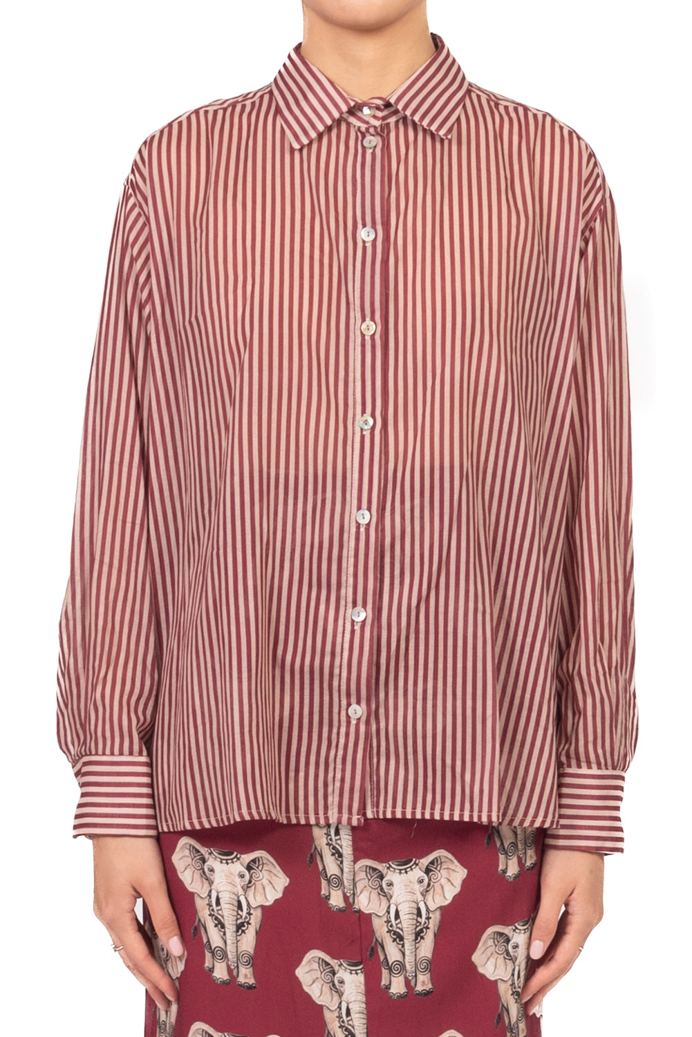 Tensione In - Camicia rigata Art. 39652