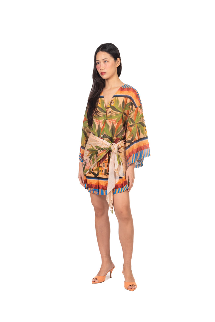 Tensione In - Abito camicia fantasia Art. PE260432