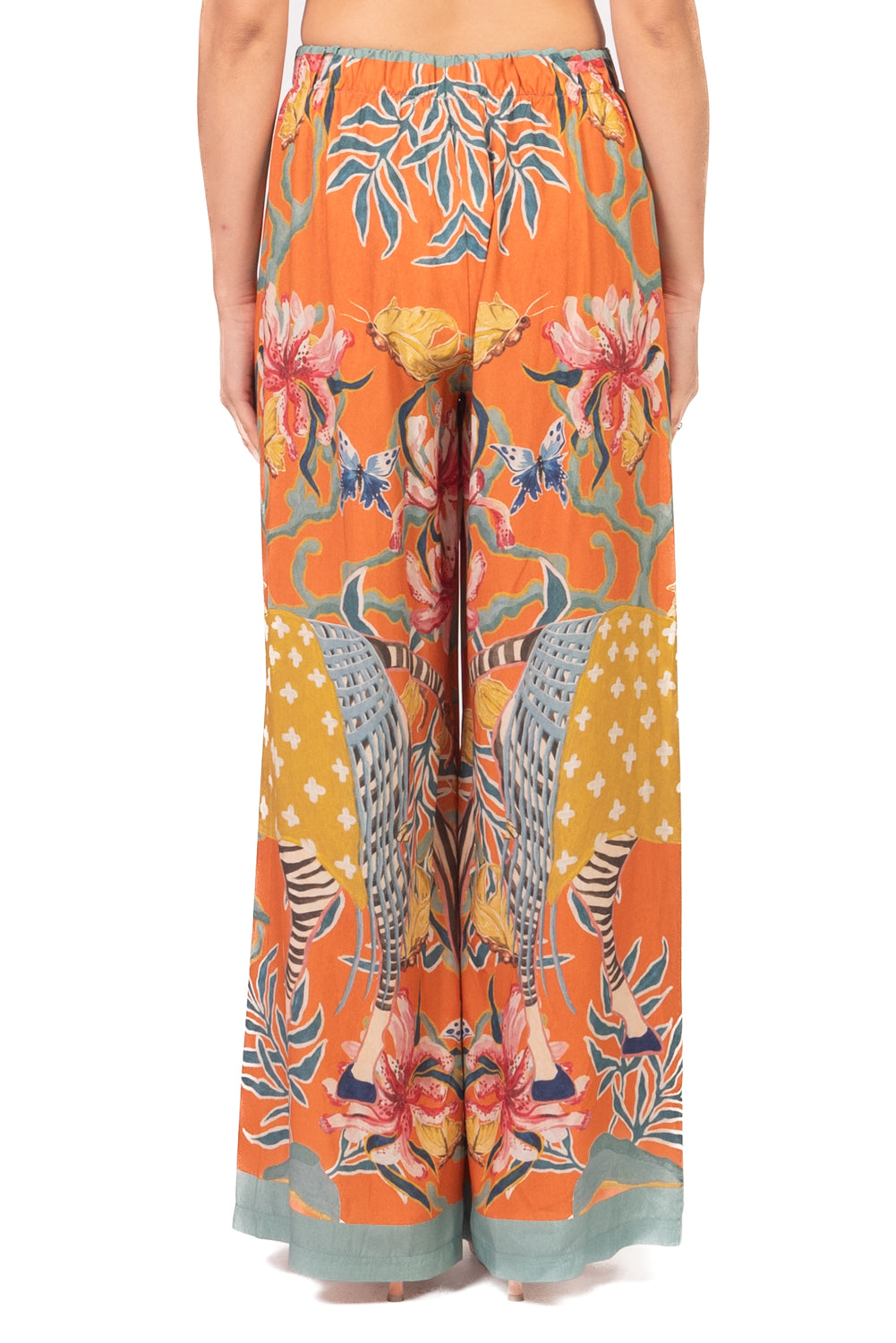Have One - Pantalone palazzo fantasia zebra Art. PVS-Q702