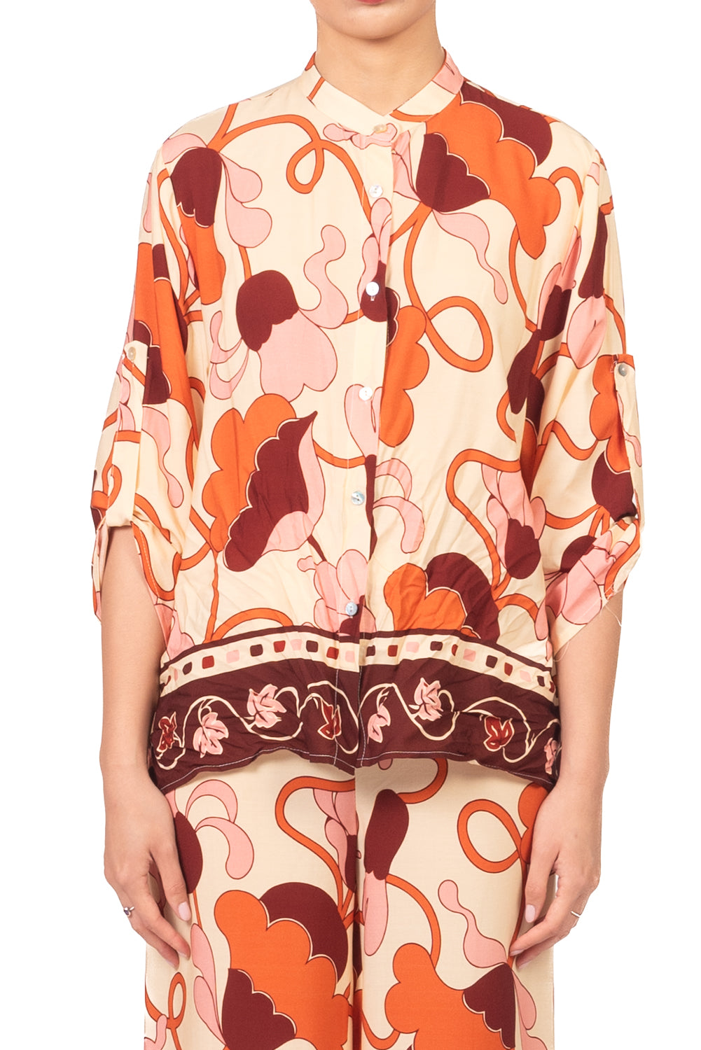 Have One - Camicia fantasia collo coreana Art. CMA-Q461