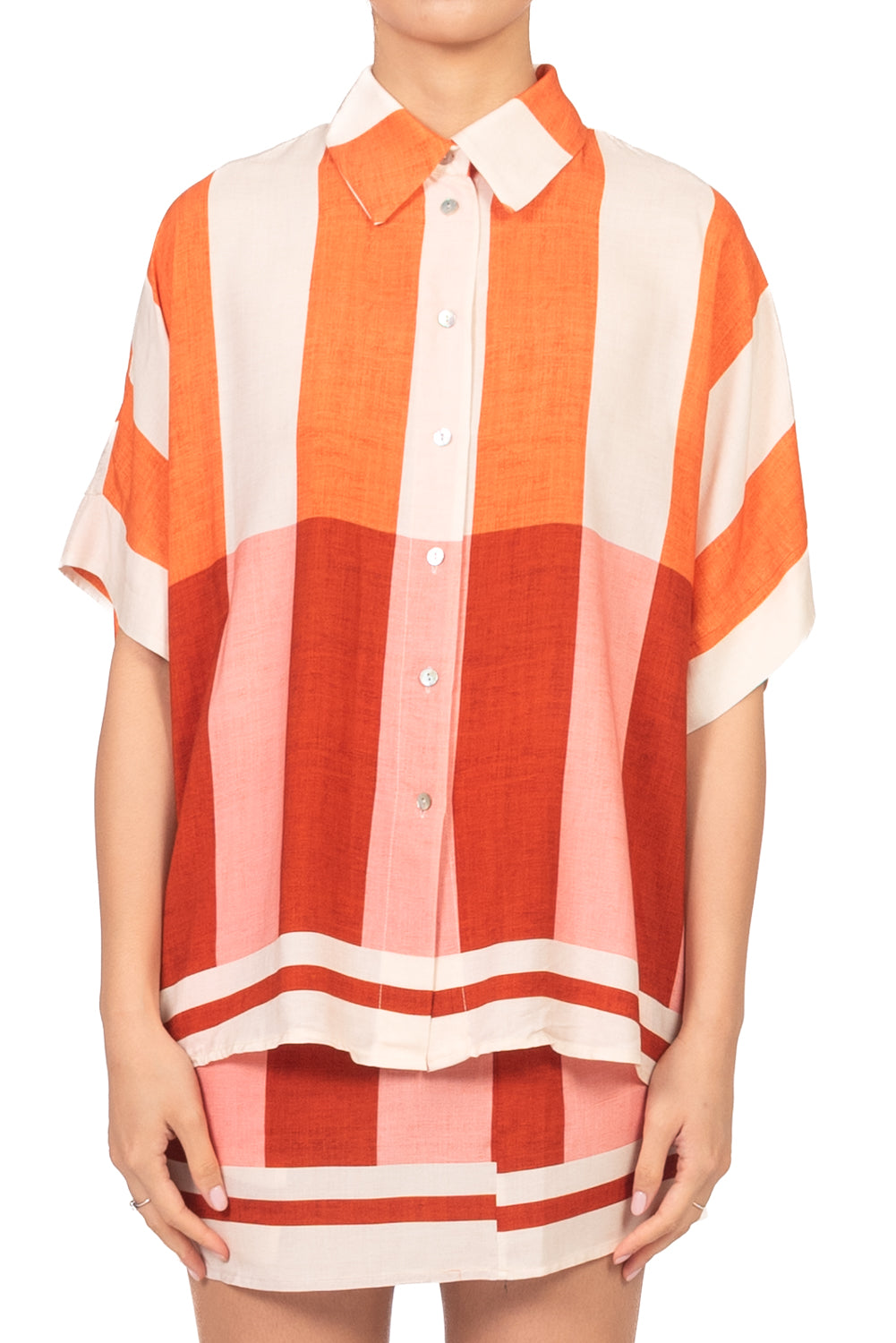 Have One - Camicia rigata contrasto Art. CMA-Q455