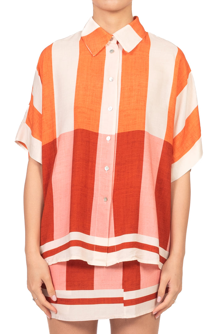 Have One - Camicia rigata contrasto Art. CMA-Q455