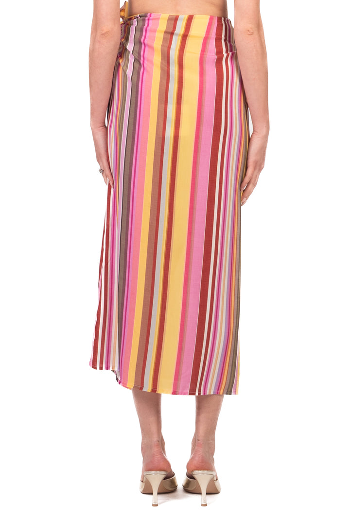 Tensione In - Gonna pareo lunga rigata Art. PE260407