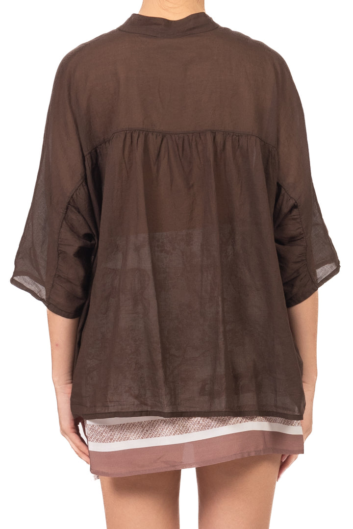 Tensione In - Camicia mussola mezza manica  Art. G492C35R-PE26