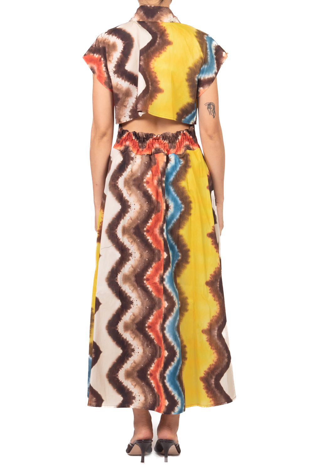 Vicolo - Abito chemisier tie-dye Art. TAB3105