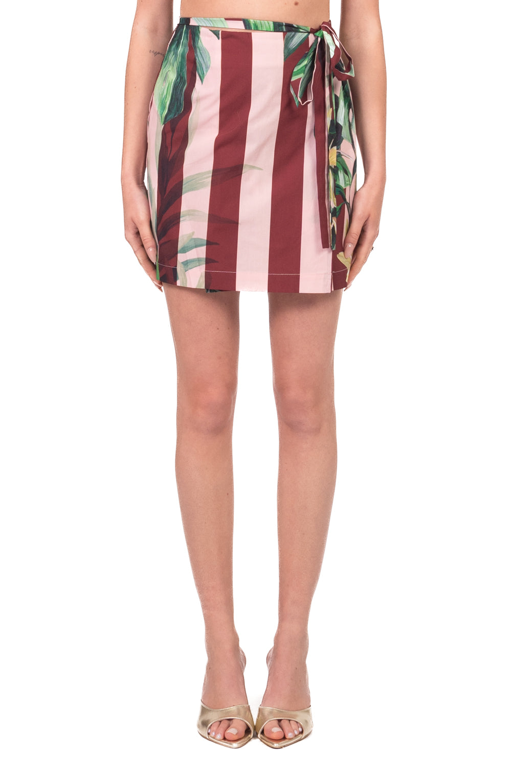 Vicolo - Completo fantasia camicia e gonna mini Art. TAB3159