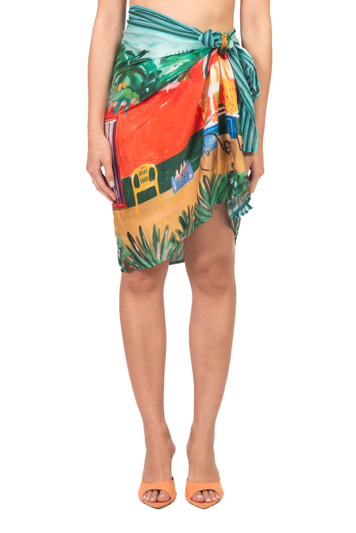 Tensione In - Gonna pareo midi fantasia  Art. PE260414