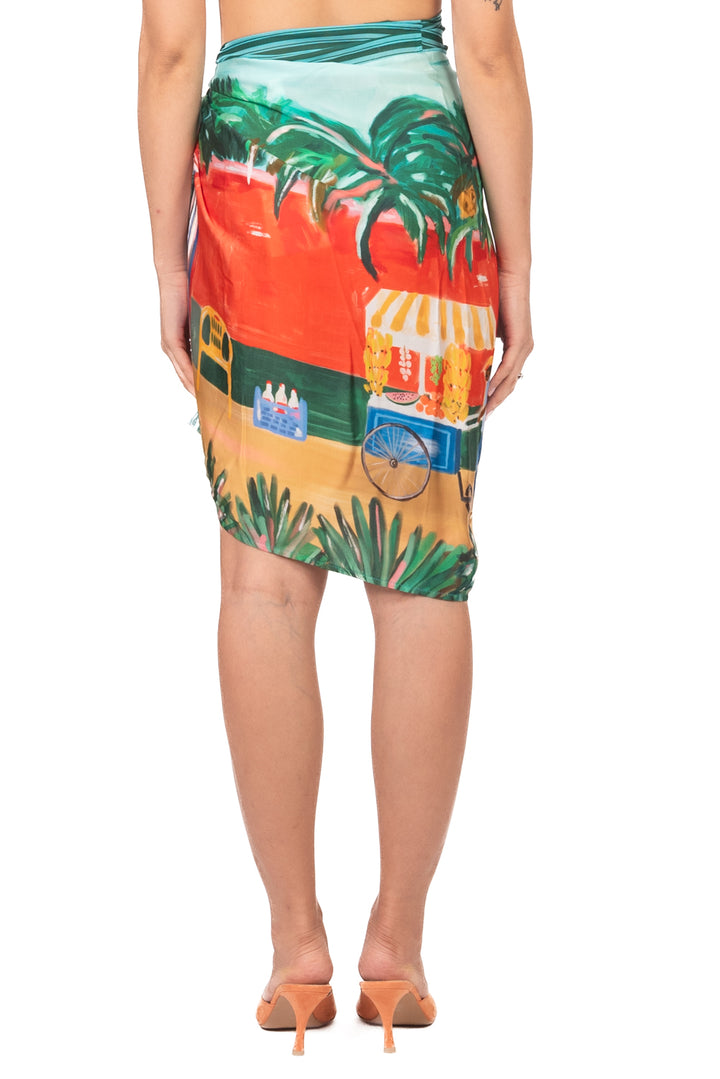 Tensione In - Gonna pareo midi fantasia  Art. PE260414