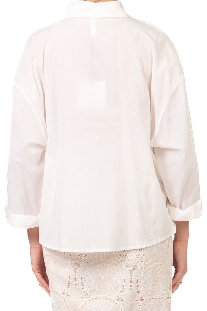 Tensione In - Camicia taschino pizzo sangallo Art. 39773