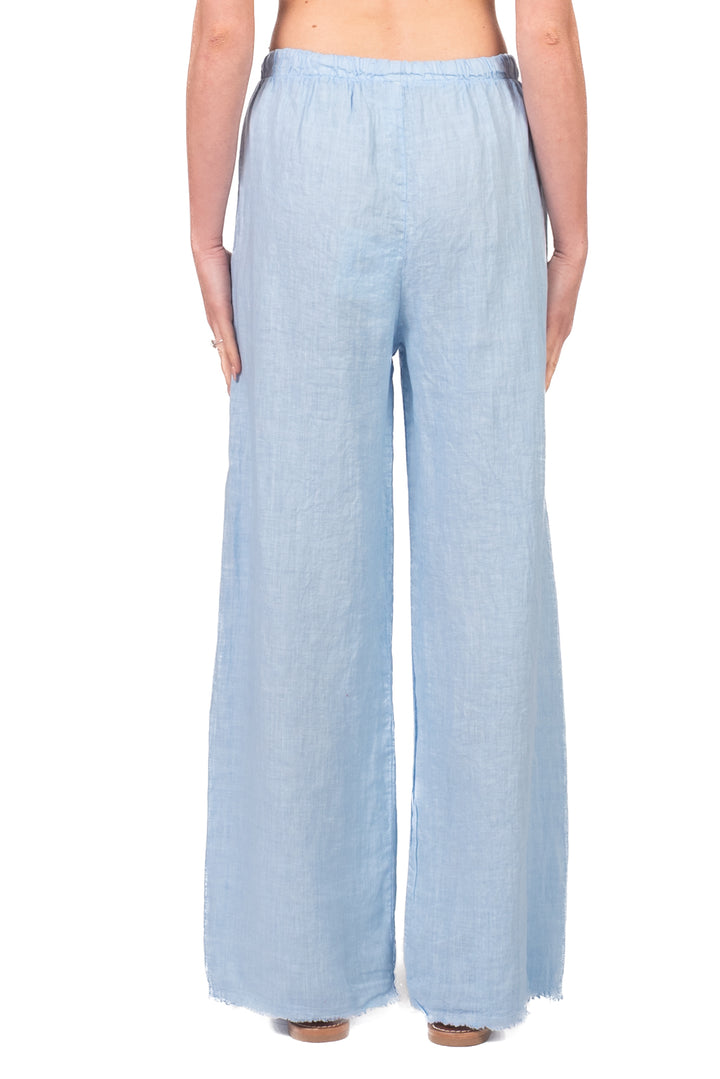 Tensione In - Pantalone in lino sfrangiato Art. S26PL22