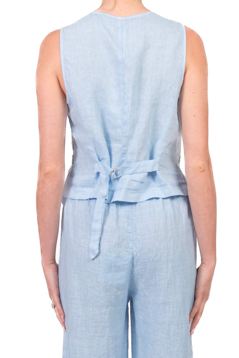 Tensione In - Gilet in lino  Art. S26JJ00