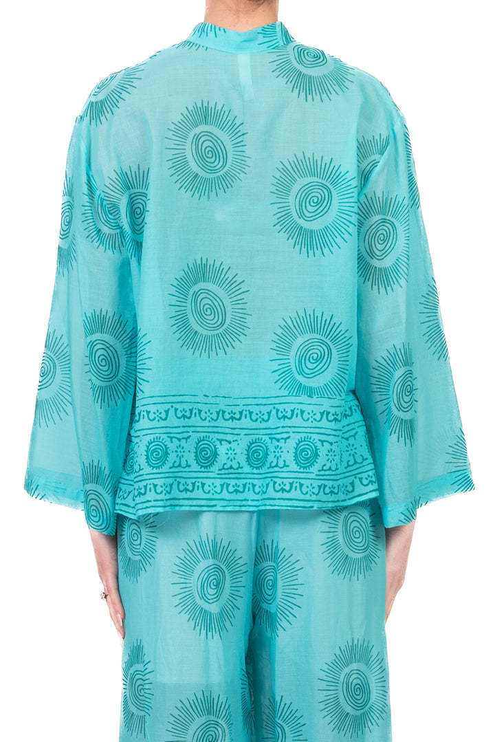 Tensione In - Camicia fantasia in mussola Art. PE260402