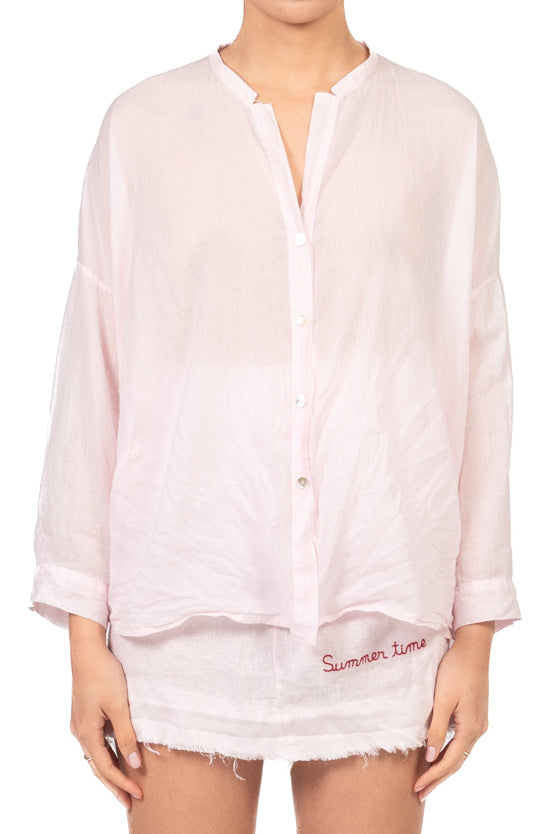 Tensione In - Camicia con scritta "LOVE IN THE SUN" Art. S26CL68