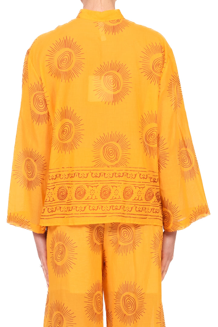 Tensione In - Camicia fantasia in mussola Art. PE260402